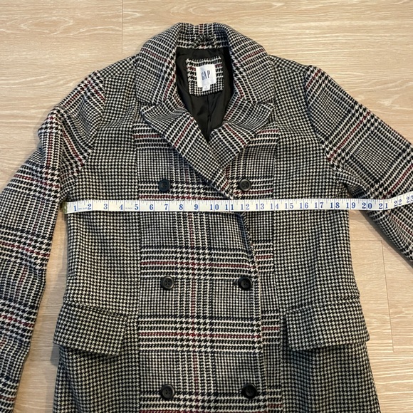 Gap Plaid Long Coat - Picture 8 of 8